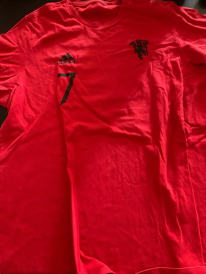 Manchester United Ronaldo Adidas XL T shirt like new