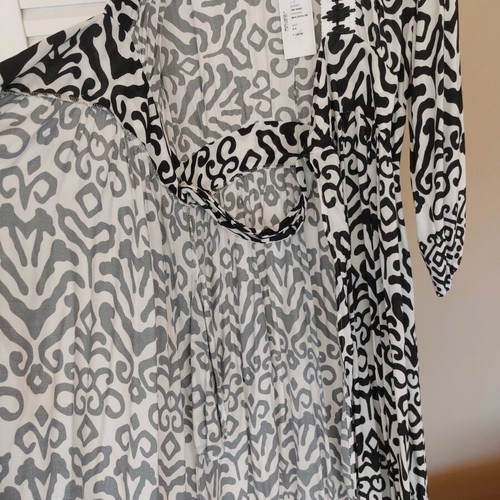 A.L.E. dress new, black and white, size small with sleeve