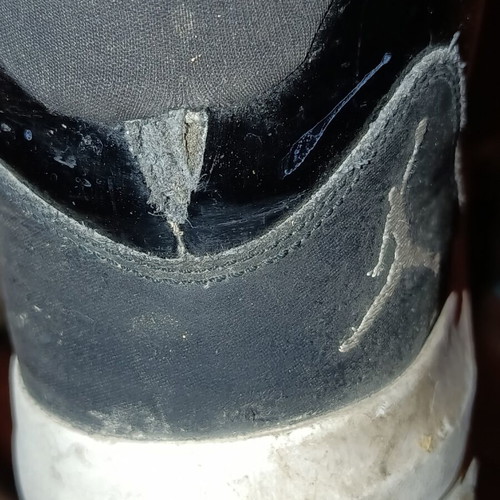 Jordan Air Max Aura αθλητικά παπούτσια, μέγεθος 48.5, μαύρο και μωβ