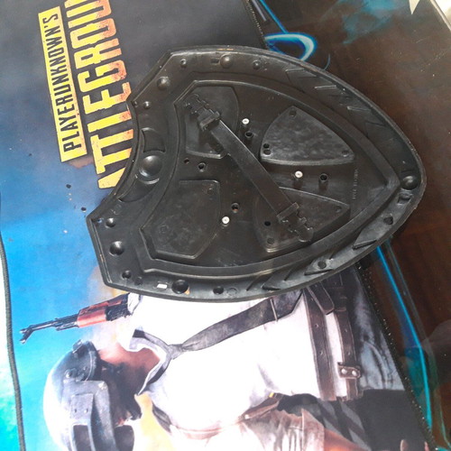Children's Shield with Skull, Ready for Adventures.