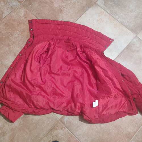 Castor women's jacket large like new, red