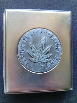Metal cigarette case