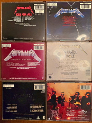 Metallica complete 11 CD collection like new, rare bootleg