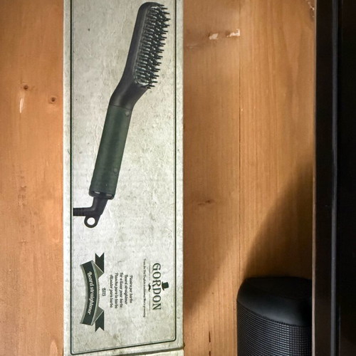 Gordon Beard Straightener B113 electric beard straightening brush new