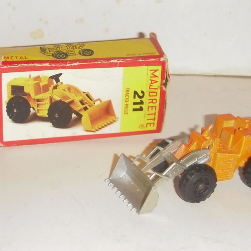 Majorette Tracto-Pelle 211 metal bulldozer toy