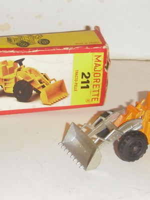 Majorette Tracto-Pelle 211 metal bulldozer toy