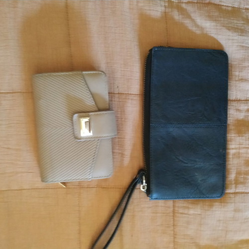 Two wallets new together