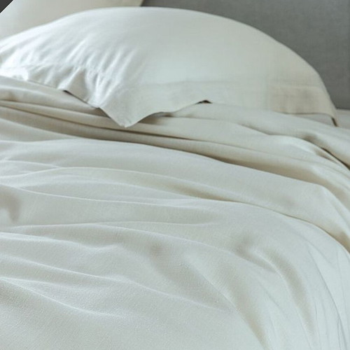 Lince Palamaiki Super King Bed Sheet Set new, linen-lyocell