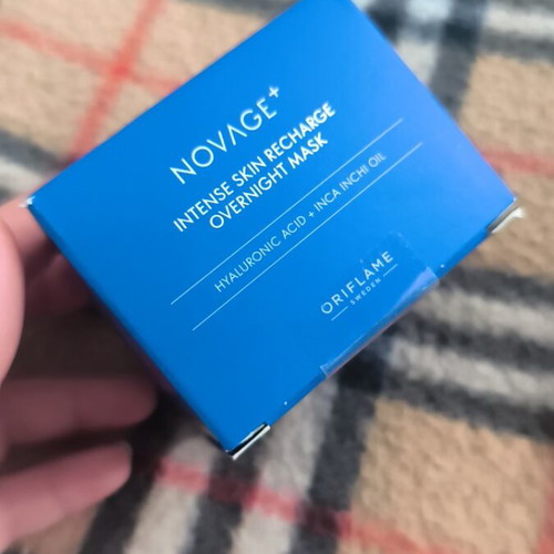 Oriflame overnight mask new with hyaluronic acid