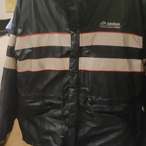 Aegean aircraft mechanic jacket used, size M to L