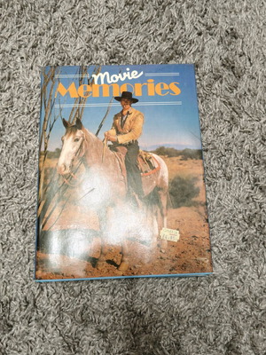 Movie Memories hardcover book in English like new
