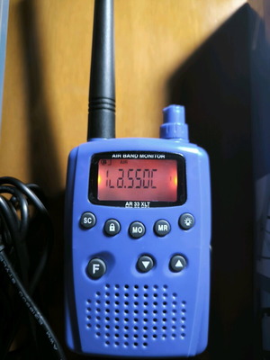 Scanner Air Band VHF Monitor Ar 33XLT like new