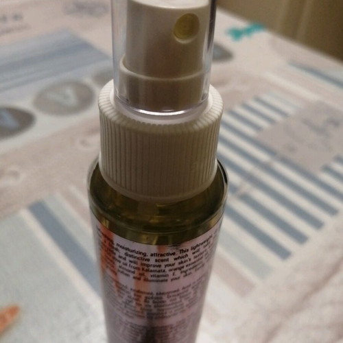 Messinian Spa orange and vanilla orchid and blueberry dry body oil 100ml new