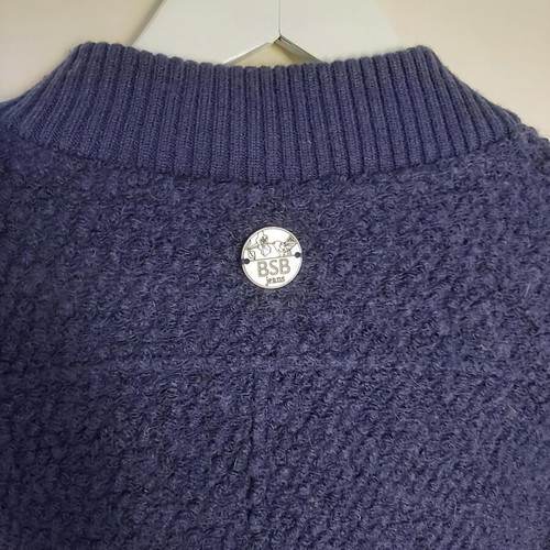 BSB blue outerwear new, poncho style, one size