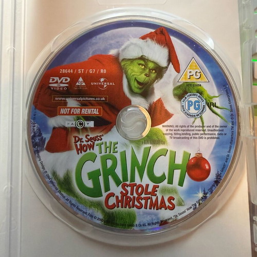 The Grinch DVD like new with Greek subtitles