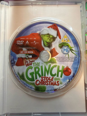 The Grinch DVD like new with Greek subtitles