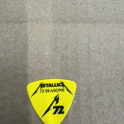 Metallica M72 Tour Pick like new