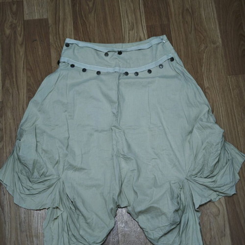 Scandalo Balloon Salvari Pants used, gray and beige, size M