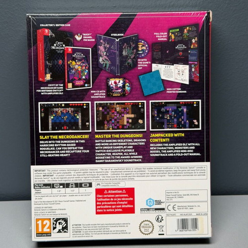 Crypt of the Necrodancer Collector's Edition Nintendo Switch new