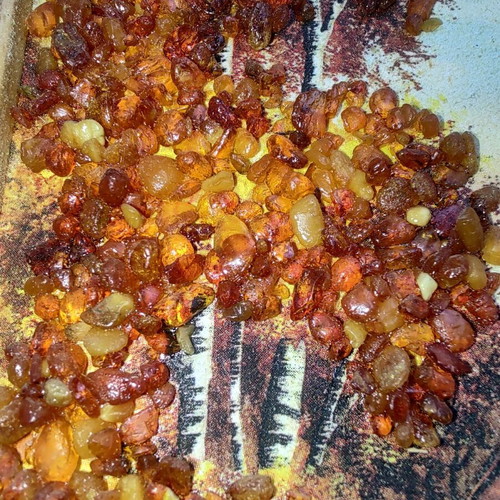 Amber frames like new with embossed amber parts