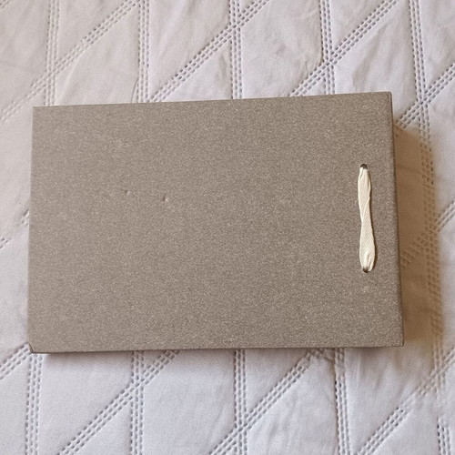 Photo album used, 60 pages, handmade cover