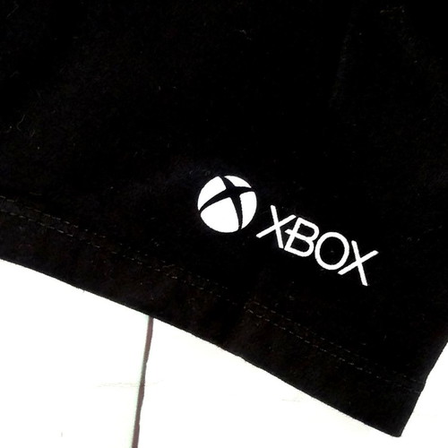 XBOX PUBG T-shirt, Regent Gaya, cotton, size XL fitting L, black and yellow