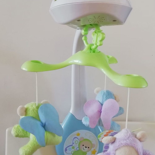 Fischer Price Mobile used for babies with music and remote control