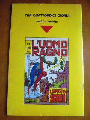 Spiderman #12 Italian edition comic book used