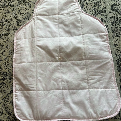 Zara Home changing mat like new pink with heart print