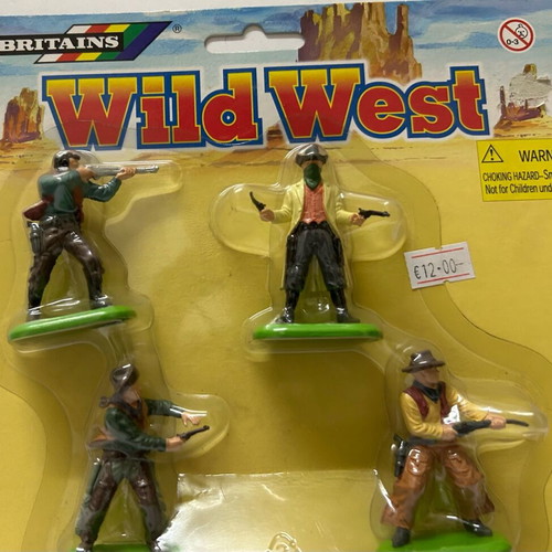 Britains 2004 Wild West plastic soldiers new