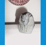Decorative Egyptian Tutankhamun Pharaoh bust figurine