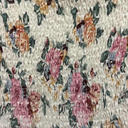 Maxi dress 5XL floral pastel, new