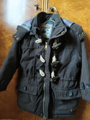 Mayoral jacket used for 2 years old, autumn/spring with detachable hood