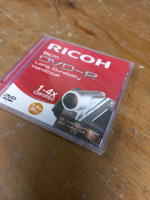 Ricoh mini DVD-R 1.4GB καινούργιο