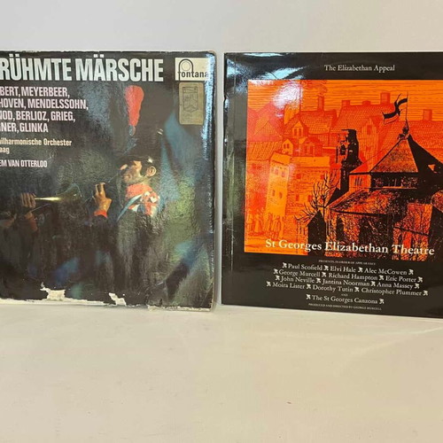 Vinyl records used, set of 10 various