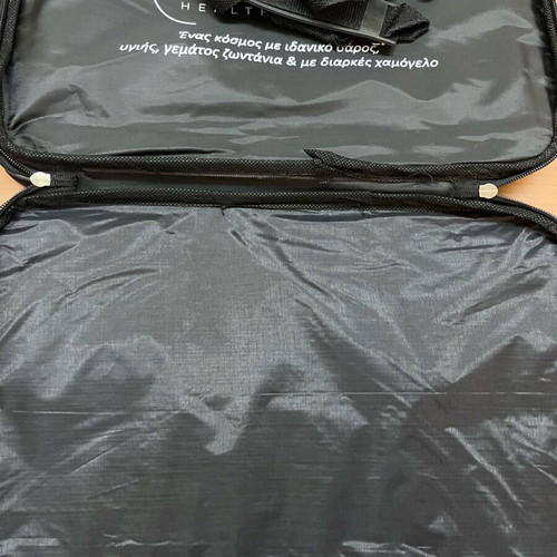 Laptop bag and briefcase like new, black