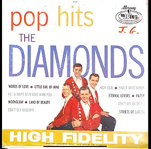 The Diamonds - Pop Hits (LP). 1962. VG / G