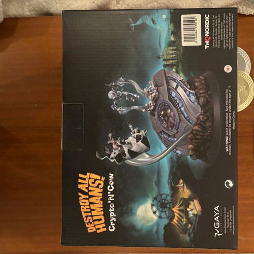 Destroy All Humans Crypto and Cow figure new sealed