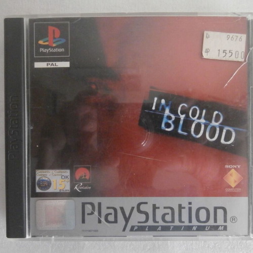 In Cold Blood PlayStation (PS1) used