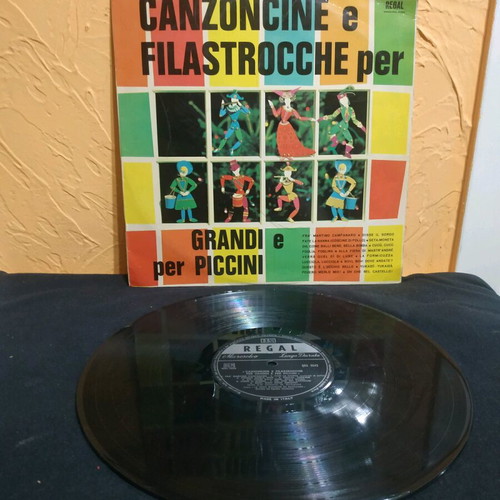 Canzoncine e Filastrocche 33 RPM vinyl record like new