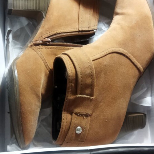 Tex ankle boots size 40 used, brown