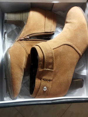 Tex ankle boots size 40 used, brown