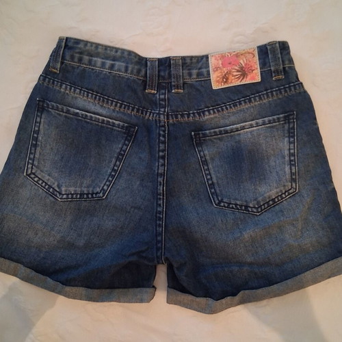 Funky Buddha jean shorts, blue, size XS