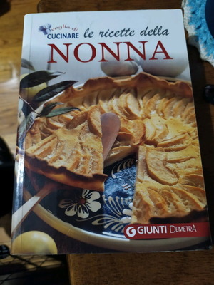 Le ricette della nonna βιβλίο μαγειρικής μεταχειρισμένο στα ιταλικά