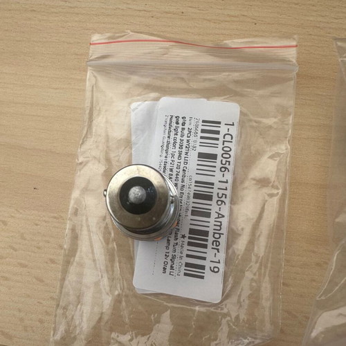Led Car Bulbs 21W Campus No Error No Hyper Flash 1156 Bau15s 12V Orange Light