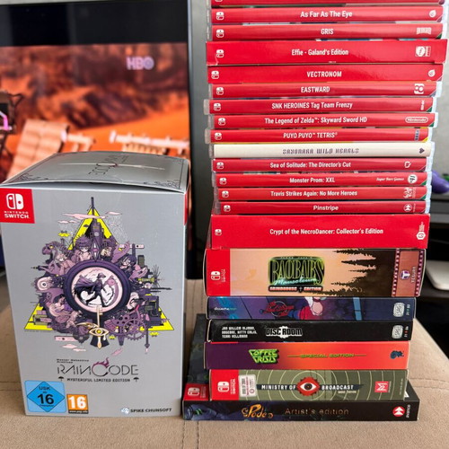 Nintendo Switch game bundle of 21 titles, complete set
