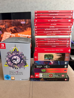 Nintendo Switch game bundle of 21 titles, complete set