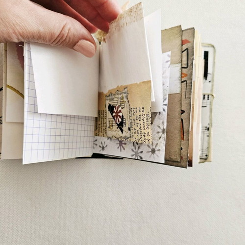 The Leopard Heart handmade notebook like new