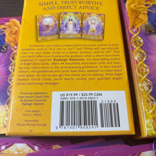 Angel Answers Oracle Deck new, Radleigh Valentine