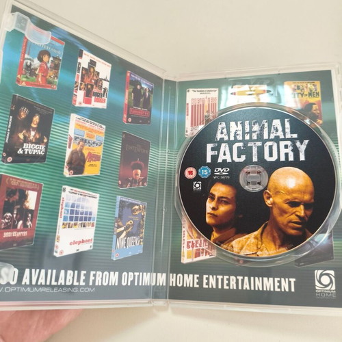 Animal Factory DVD like new, crime adventure with William Dafoe